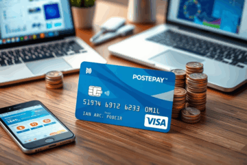 Carta PostePay Evolution con codice IBAN per gestire finanze