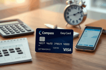 Immagine della Carta Compass Easy Card per la gestione flessibile delle finanze.