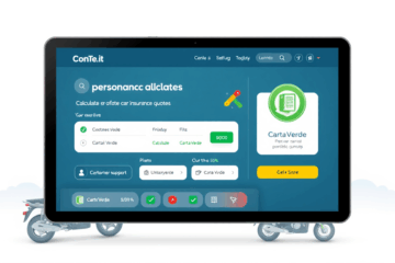 Immagine promozionale di Carta ConTe.it per assicurazioni auto online