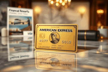 Immagine della Carta American Express Oro con i suoi vantaggi esclusivi.