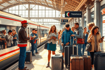 Immagine che rappresenta le opportunità lavorative in Trenitalia per gli appassionati di viaggi